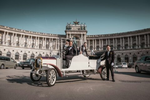 Stadtrundfahrt Wien im Elektro Oldtimer